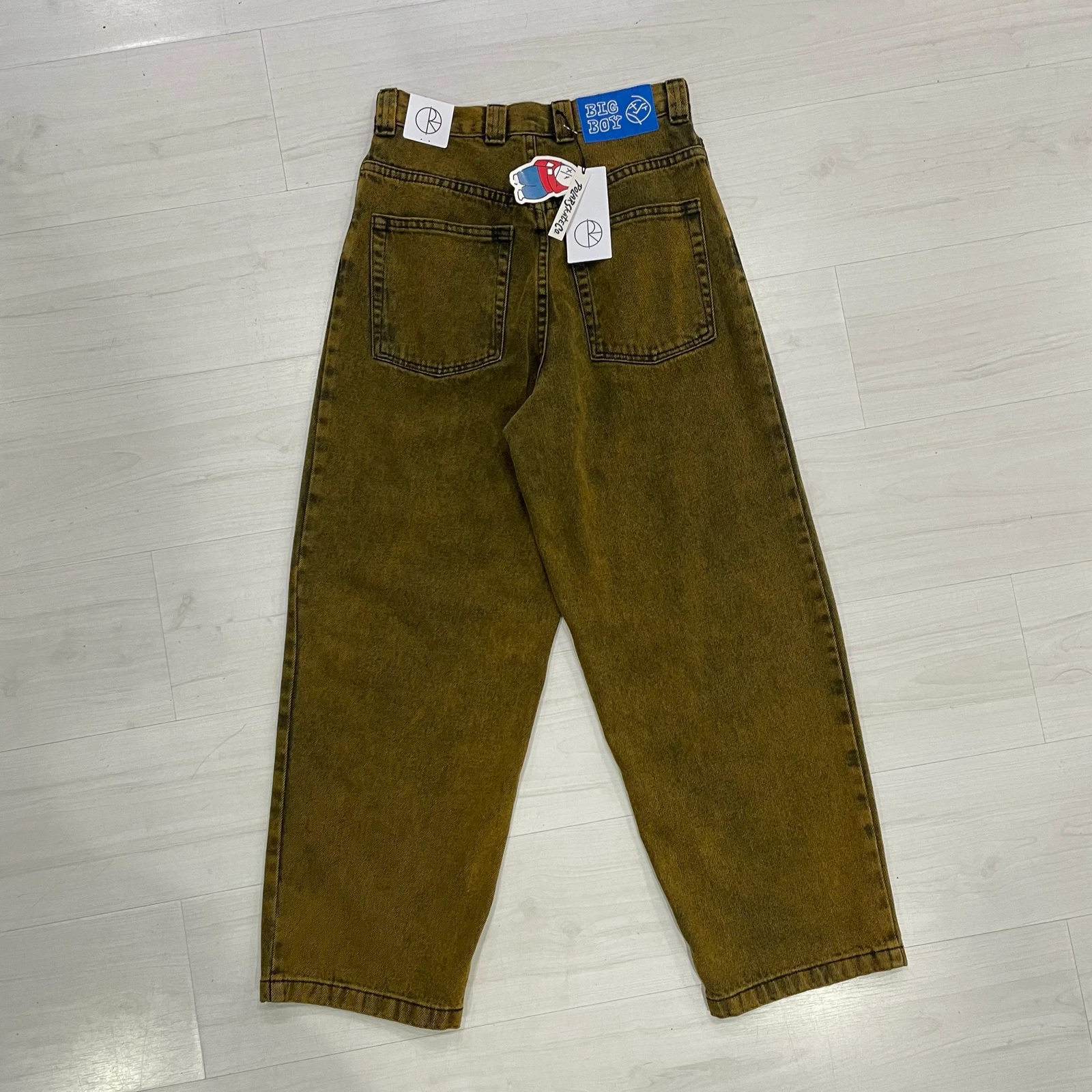 Polar Skate Co - Big Boy Jeans (Geel/Zwart) – photo 6